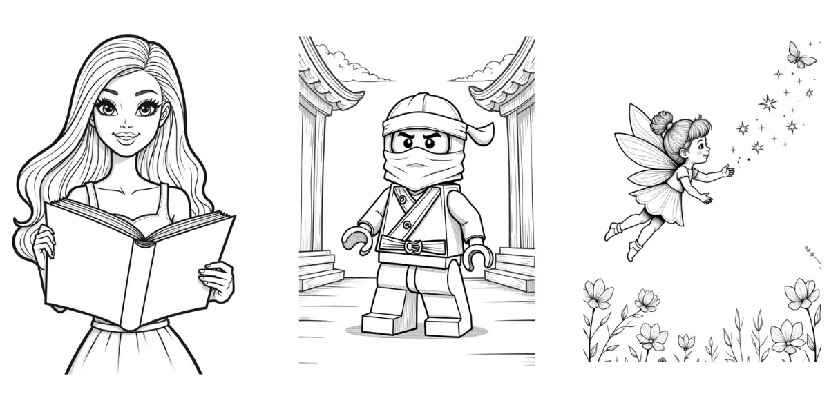 Barbie Coloring Pages – Free Printable & PDF for Kids