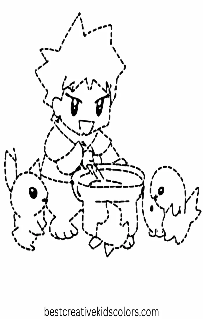 Brock Cooking for Pokémon