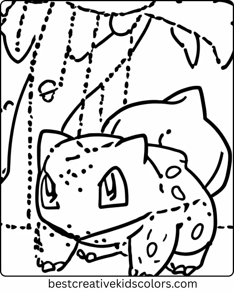 Bulbasaur Resting Under a Tree