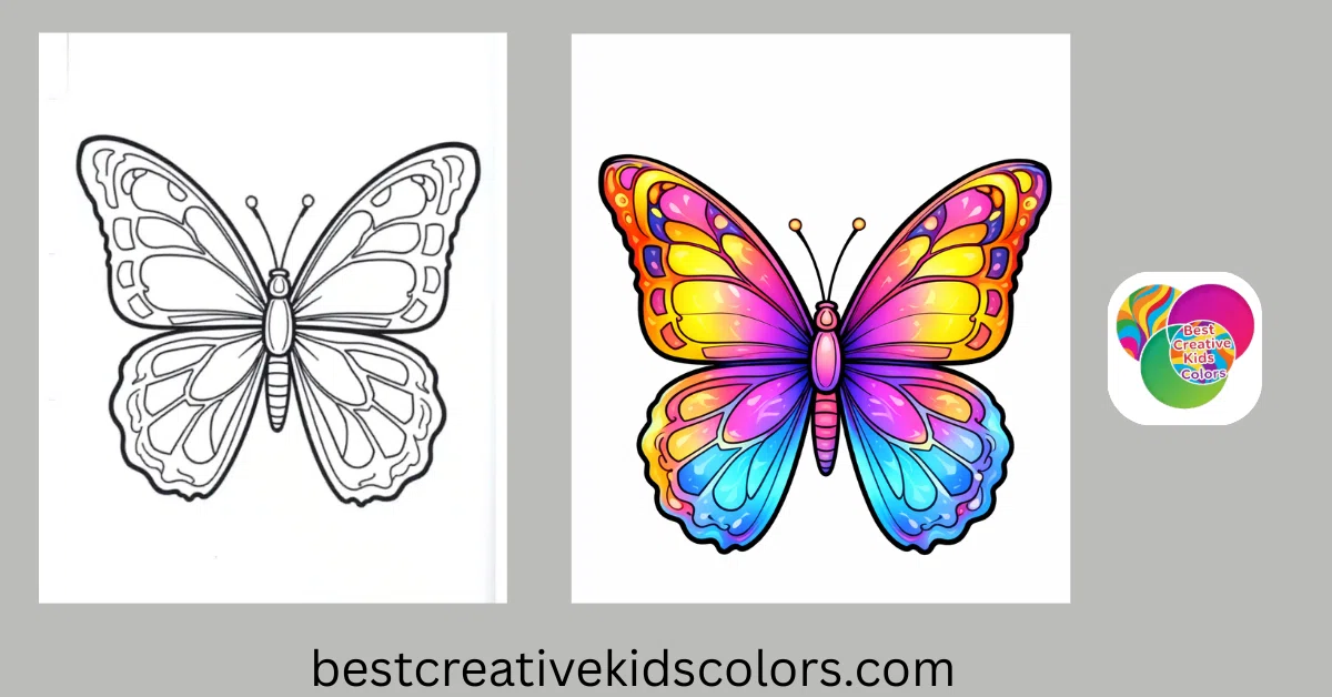 Butterfly Coloring Pages – Cute & Printable Designs