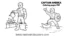 Marvel Captain America Coloring Pages  for Little Heroes