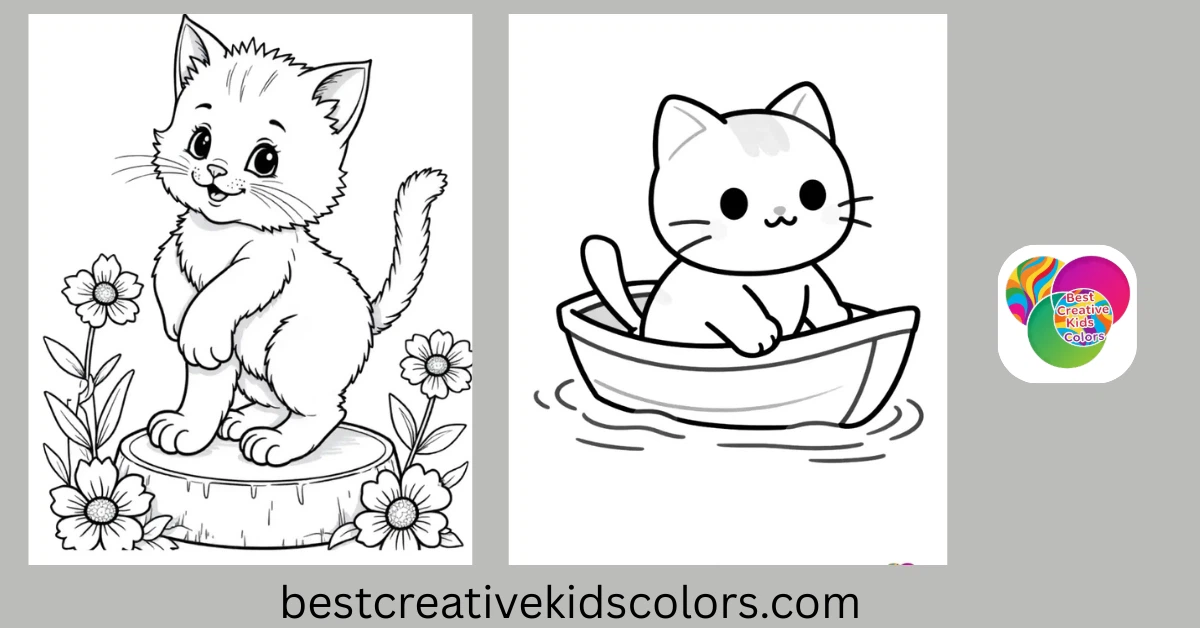 Creative Cat Coloring Pages and Kitten Sheets