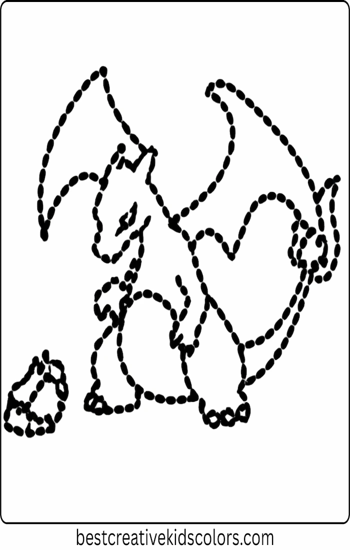 Charizard Lighting a Torch