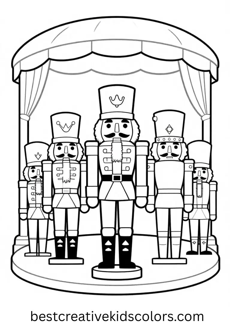 Clara Nutcracker coloring pages