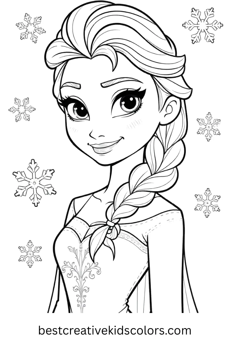 Magical Disney Coloring Pages – Print & Color for Kids 23 Coloring sheet elsa free download