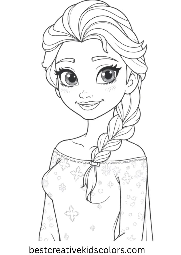 Coloring sheet elsa online Have fun with Coloring sheet elsa online, bringing Frozen magic to your screen.