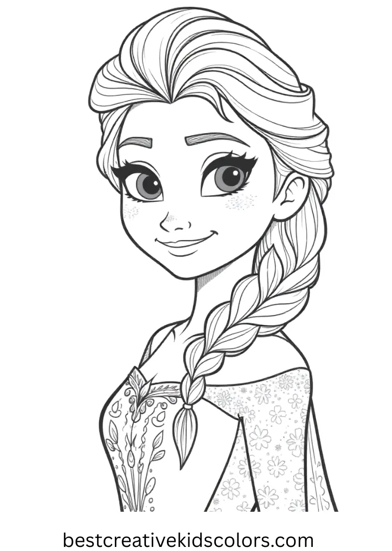 Magical Disney Coloring Pages – Print & Color for Kids 22 Coloring sheet elsa printable coloring pages pdf free