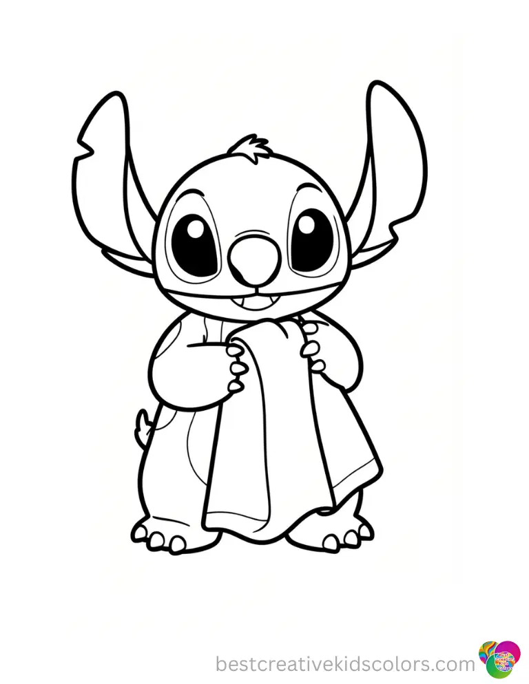 Colouring sheets stitch