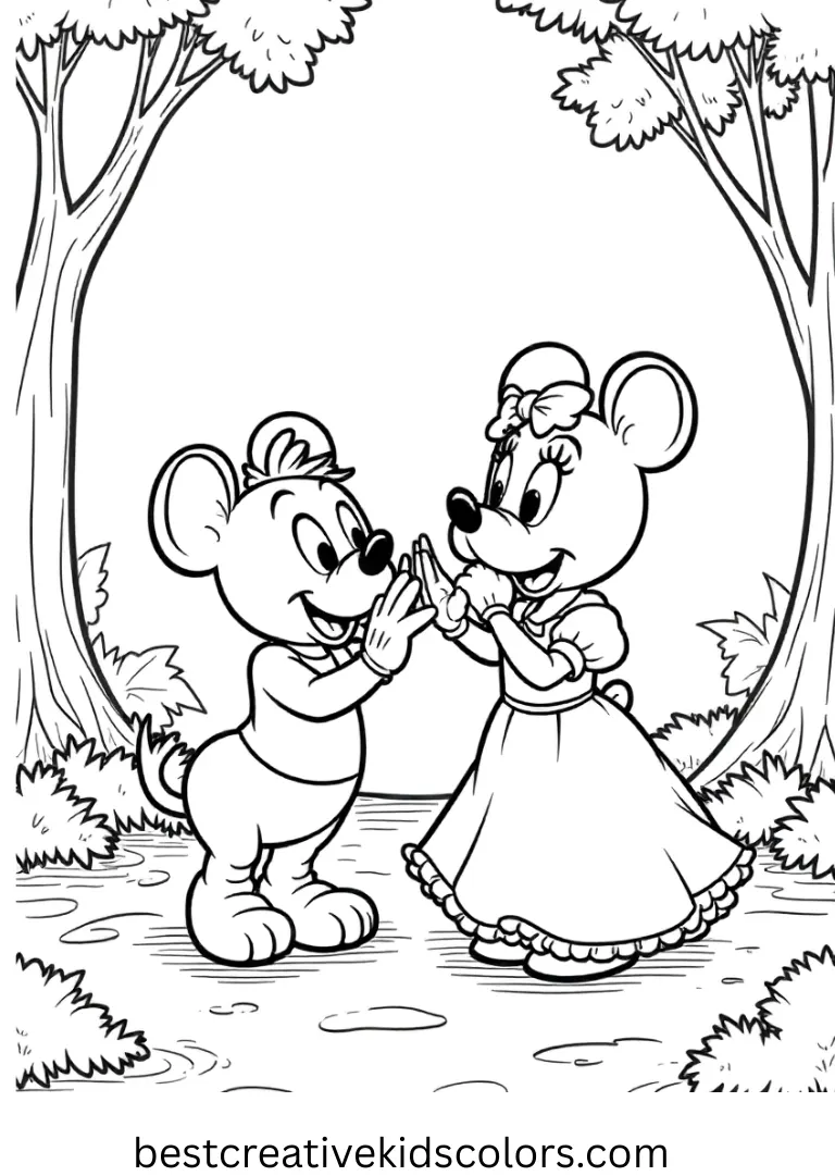 Cute Disney Characters to Draw Enjoy fun sketches with Cute Disney Characters to Draw, perfect for kids and beginners.
