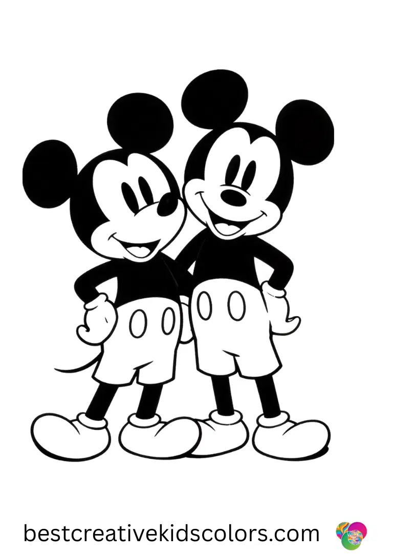 Cute easy disney coloring pages pdf Enjoy bold Disney characters on simple, clear pages.