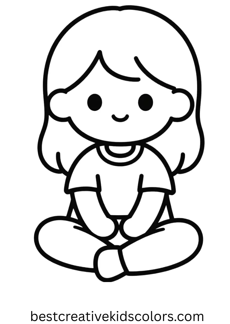 Magical Disney Coloring Pages – Print & Color for Kids 43 Cute girl coloring pages for adults