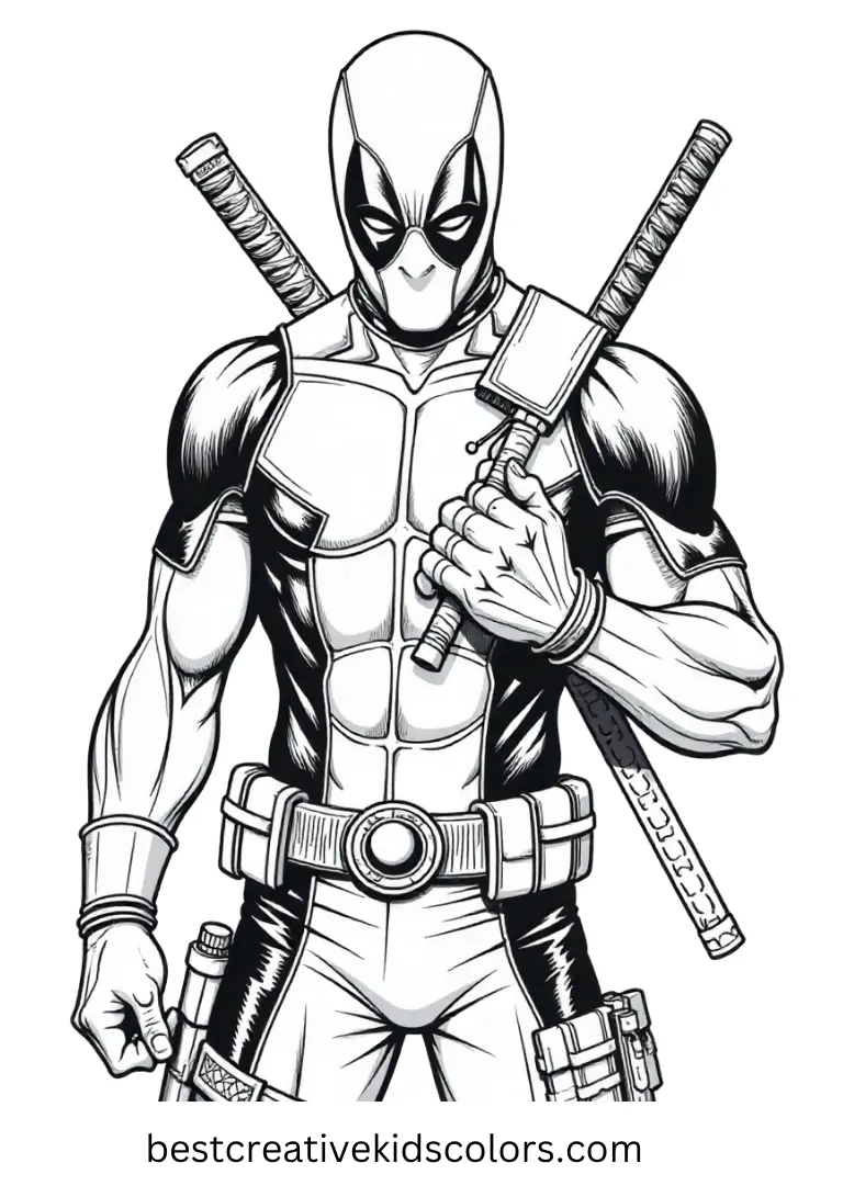 Watch him balancing katanas on his fingers while cracking a joke only he understands.