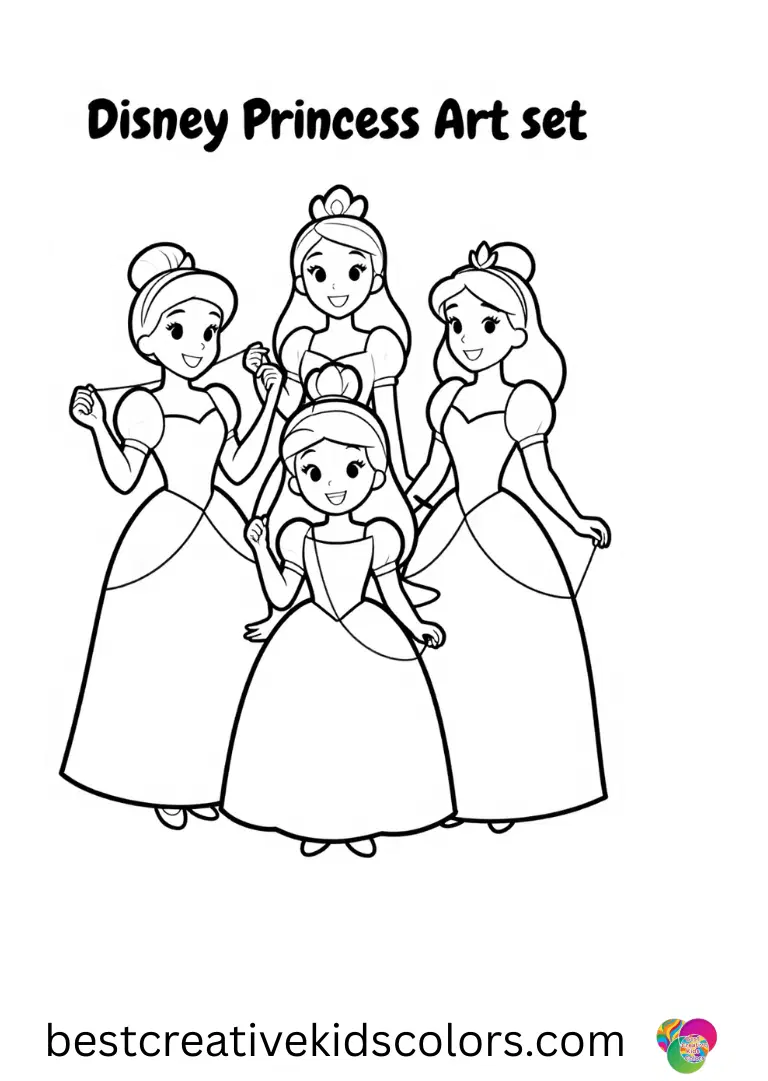 Disney Princess Art set