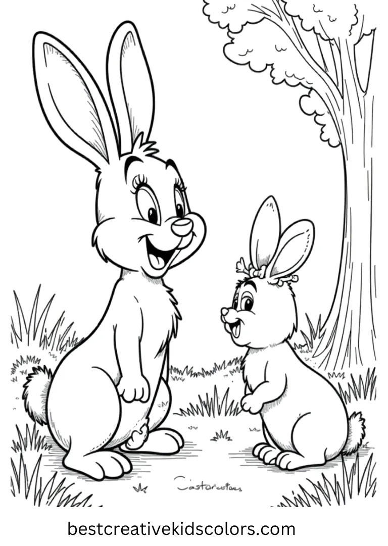 Easter Egg Hunt with Disney Friends Coloring Page Join Disney characters in a fun Easter egg hunt with kid-friendly Disney Coloring Pages.