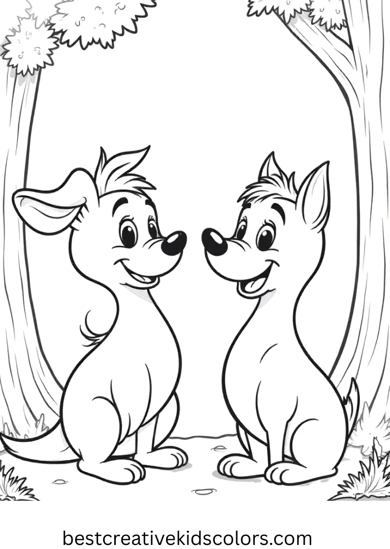 Magical Disney Coloring Pages – Print & Color for Kids 38 Easy disney characters to draw step by step