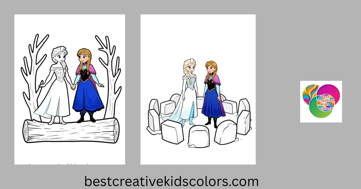 Elsa Coloring Pages Printable – Frozen Fun for Kids