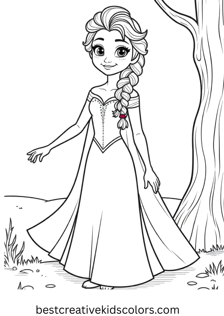 Elsa coloring pages printable free Discover the joy of coloring with Elsa coloring pages printable free, featuring Elsa in playful Frozen scenes.
