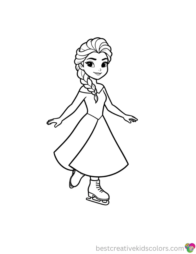 Magical Disney Coloring Pages – Print & Color for Kids 3 Elsa free printable coloring pages pdf