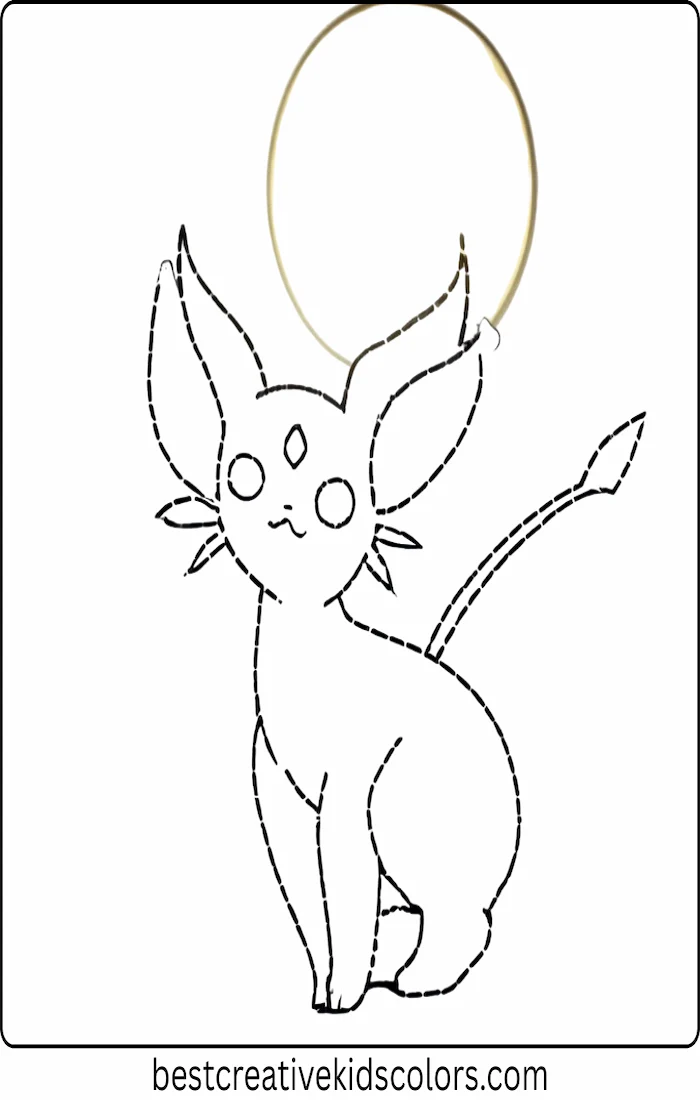 Espeon Under the Moonlight