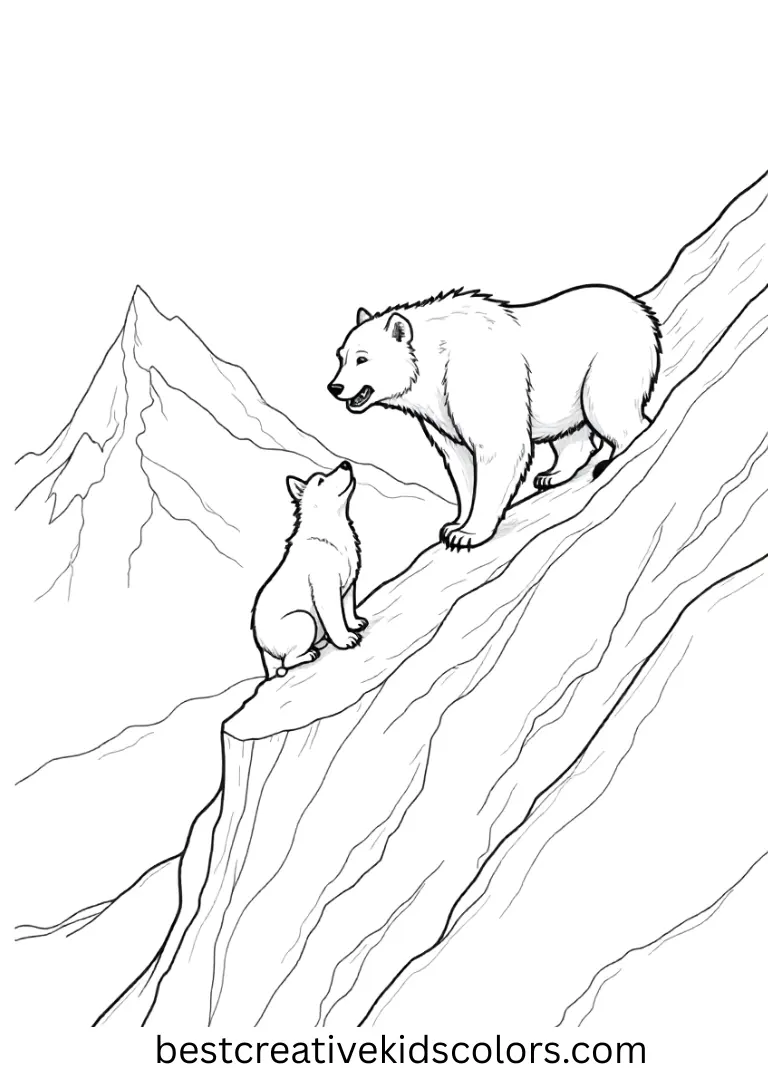 Everest climbs icy hills to save a pup stranded on the mountainside.