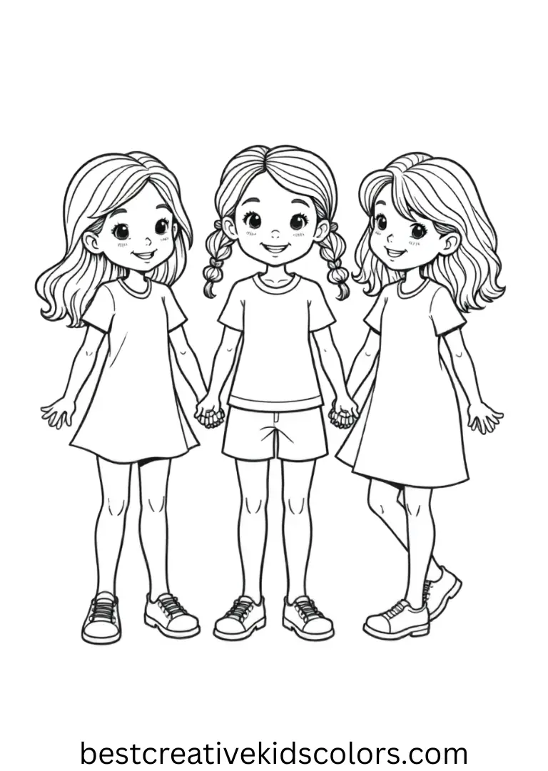 Free Colouring pages for girls Enjoy creative fun with Free Colouring pages for girls, featuring playful and charming scenes.