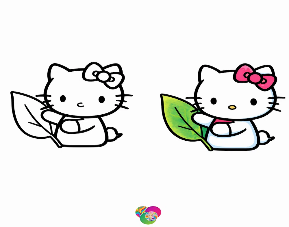 Free Printable Hello Kitty Sanrio Coloring Pages