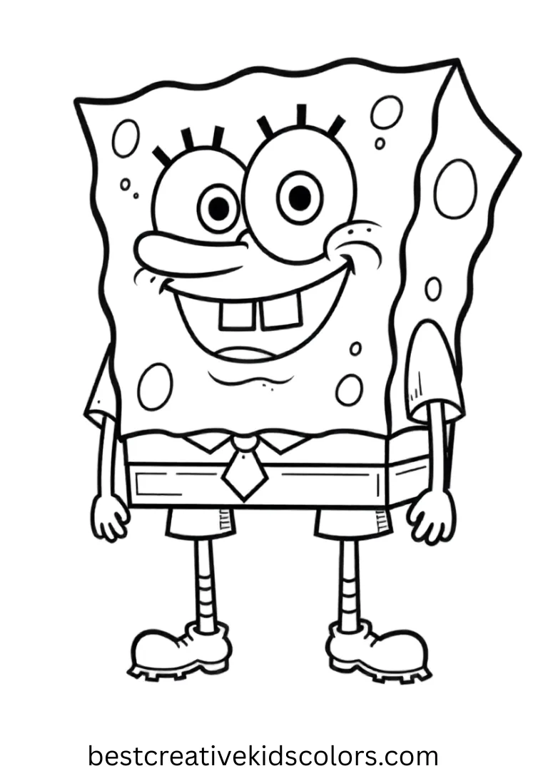 Free printable spongebob coloring pages disney