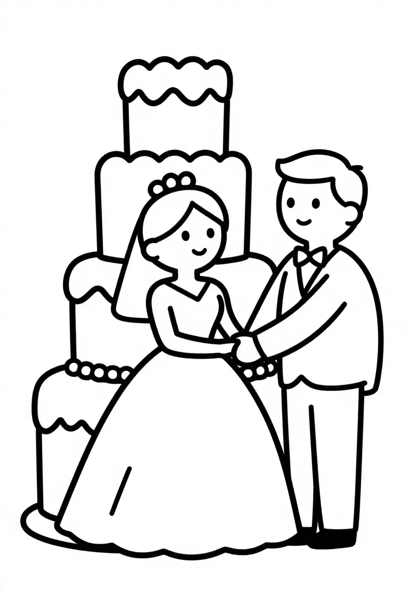 Magical Disney Coloring Pages – Print & Color for Kids 42 Free wedding coloring pages PDF