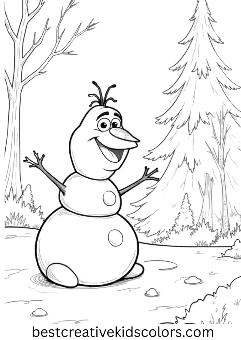 Rounded snow blocks are rolled uphill and aligned carefully in Frozen Do you Want to build a snowman