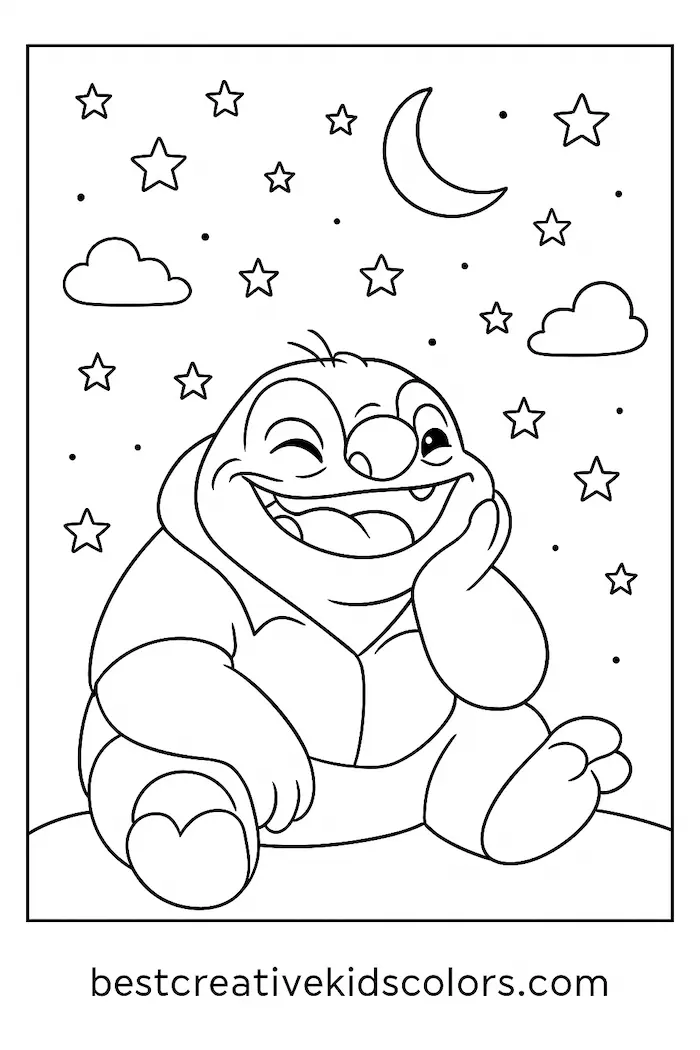 Fun Coloring Page of Jumba Jookiba
