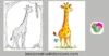 Cute Giraffe Coloring Pages Printable and Free - Post Thumbnail