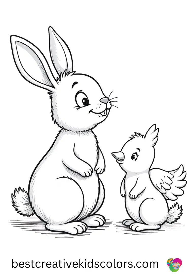 Hello june coloring page animals