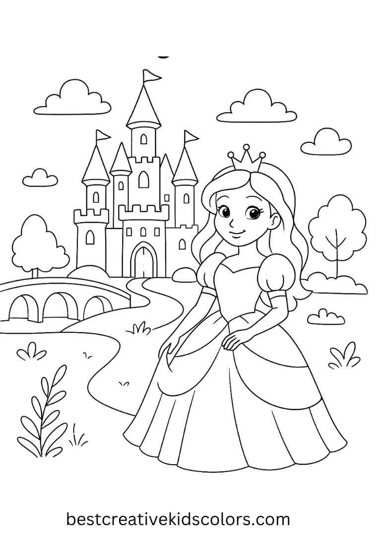 Explore enchanted towers, secret bridges, and whimsical royal courtyards.