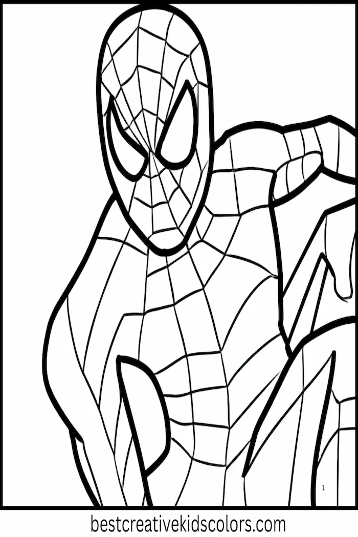 Amazing Spider-Man Coloring Printable
