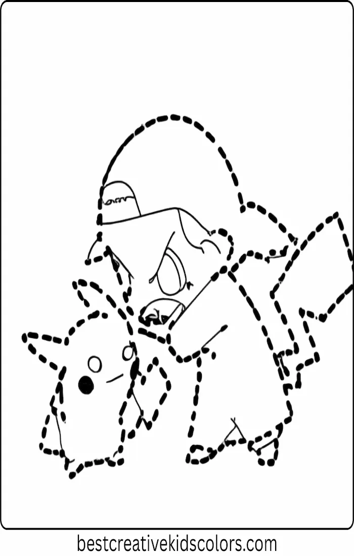 Jessie Pointing at Pikachu