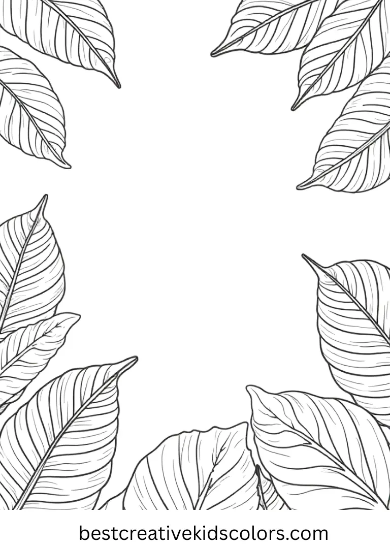 Jungle Adventure with Disney Animal Friends Coloring Page Explore exciting jungle scenes with Disney Coloring Pages for young artists.