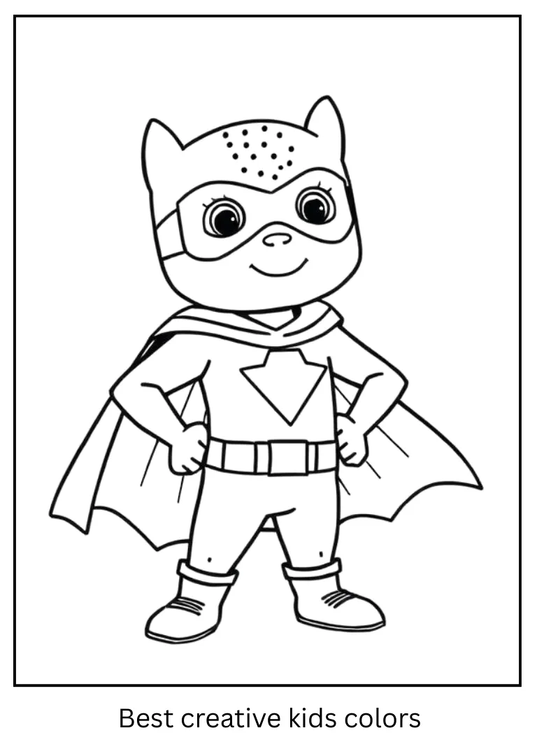Labubu Superhero Costume Printable