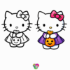 Free Hello Kitty Halloween Coloring Pages To Print - Post Thumbnail