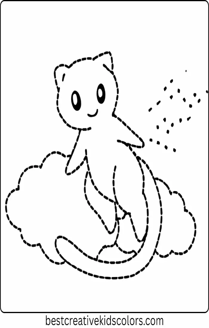 Mew Playing in the Clouds