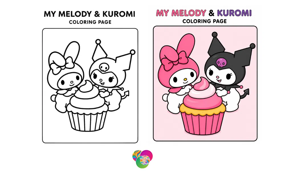 Top My Melody Coloring Pages | Free Kawaii Printables