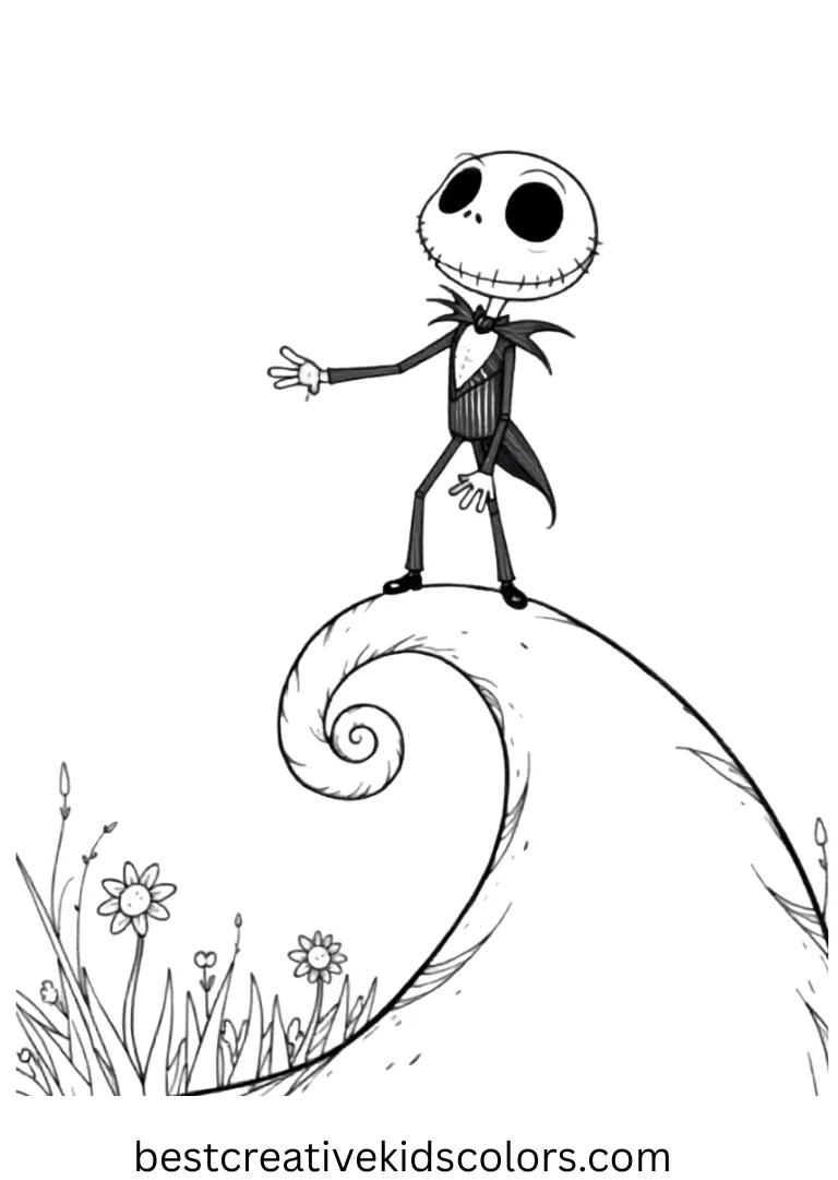 Nightmare Before Christmas coloring Book