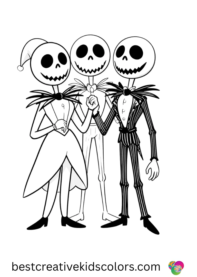 Nightmare before christmas coloring pages christmas adults