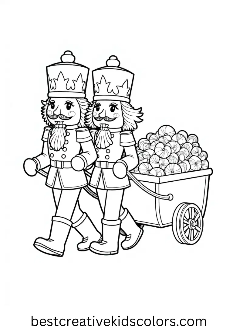 Nutcracker coloring pages