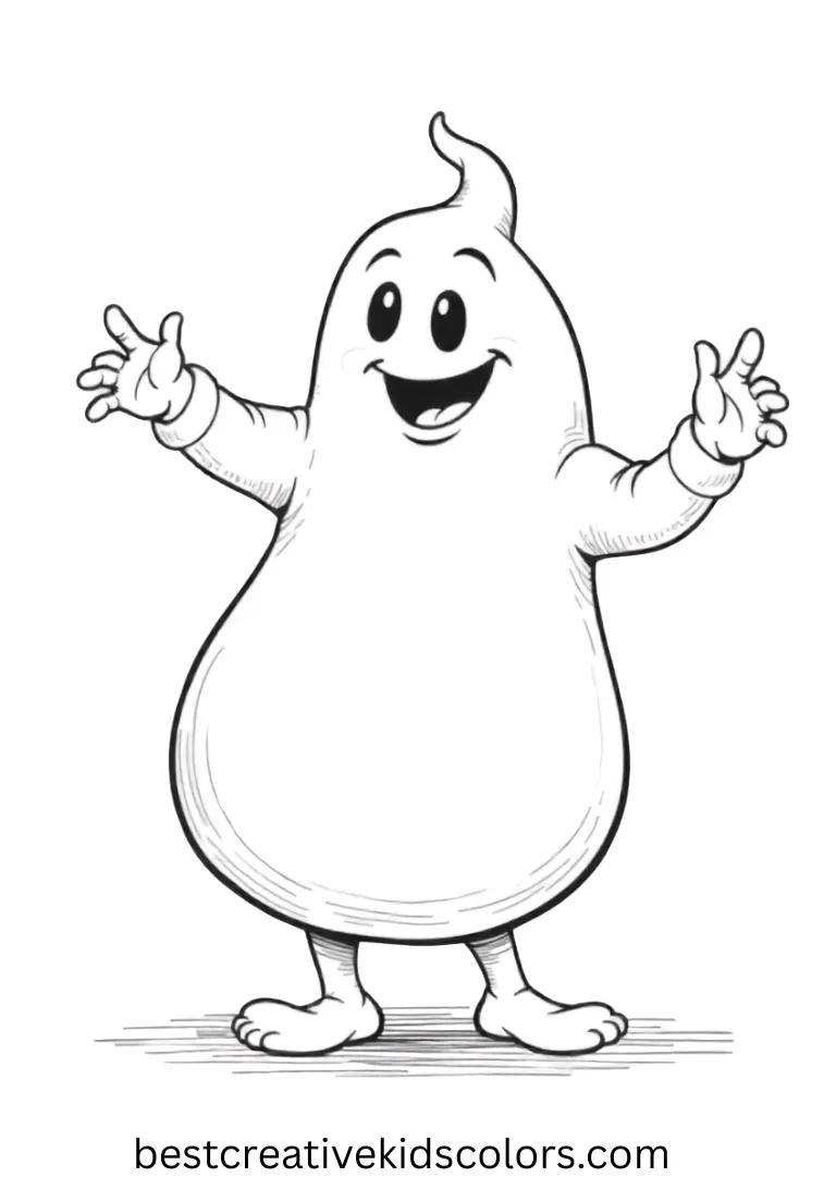 Oogie Boogie coloring page