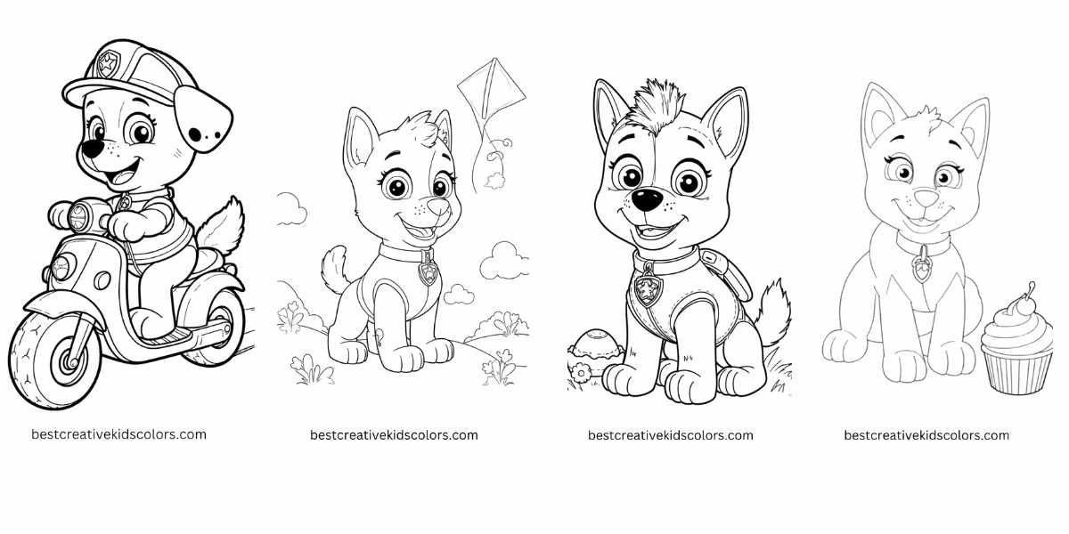 Paw Patrol Coloring Pages