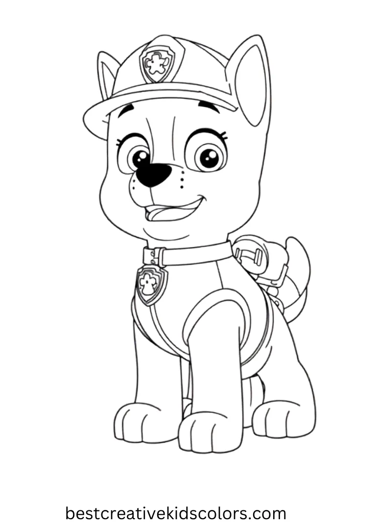 Paw PatrPaw Patrol Coloring Picture Rocky Recycling Missionol Coloring Picture Rocky Recycling Mission