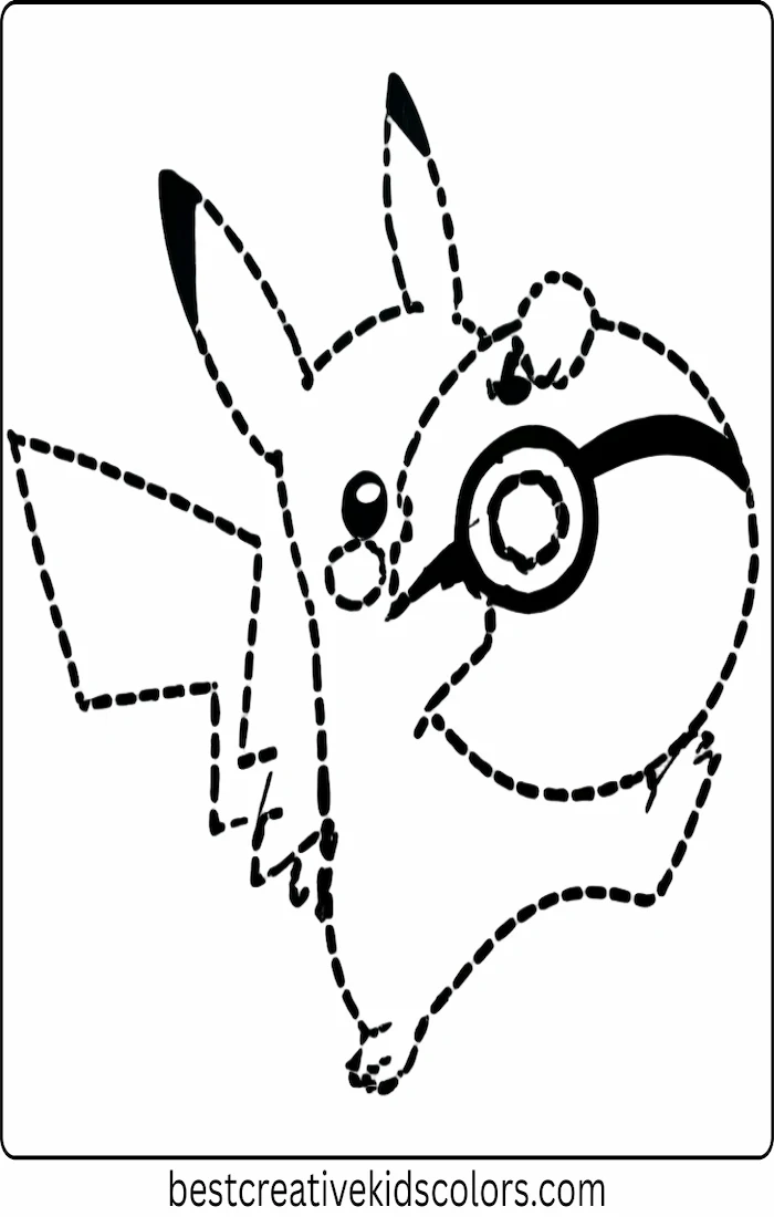 Pikachu Hugging a Pokéball