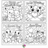 Pokémon Valentine’s Day Coloring Pages Collection - Post Thumbnail