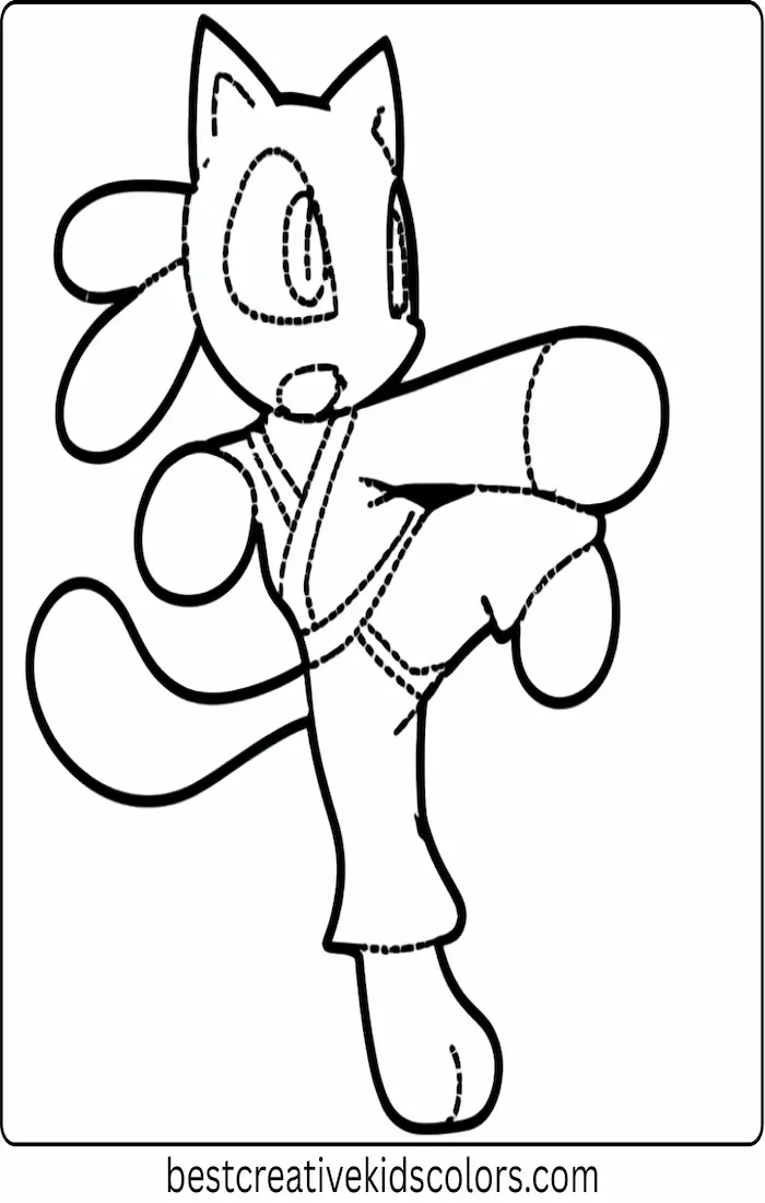 Riolu Practicing Karate Moves