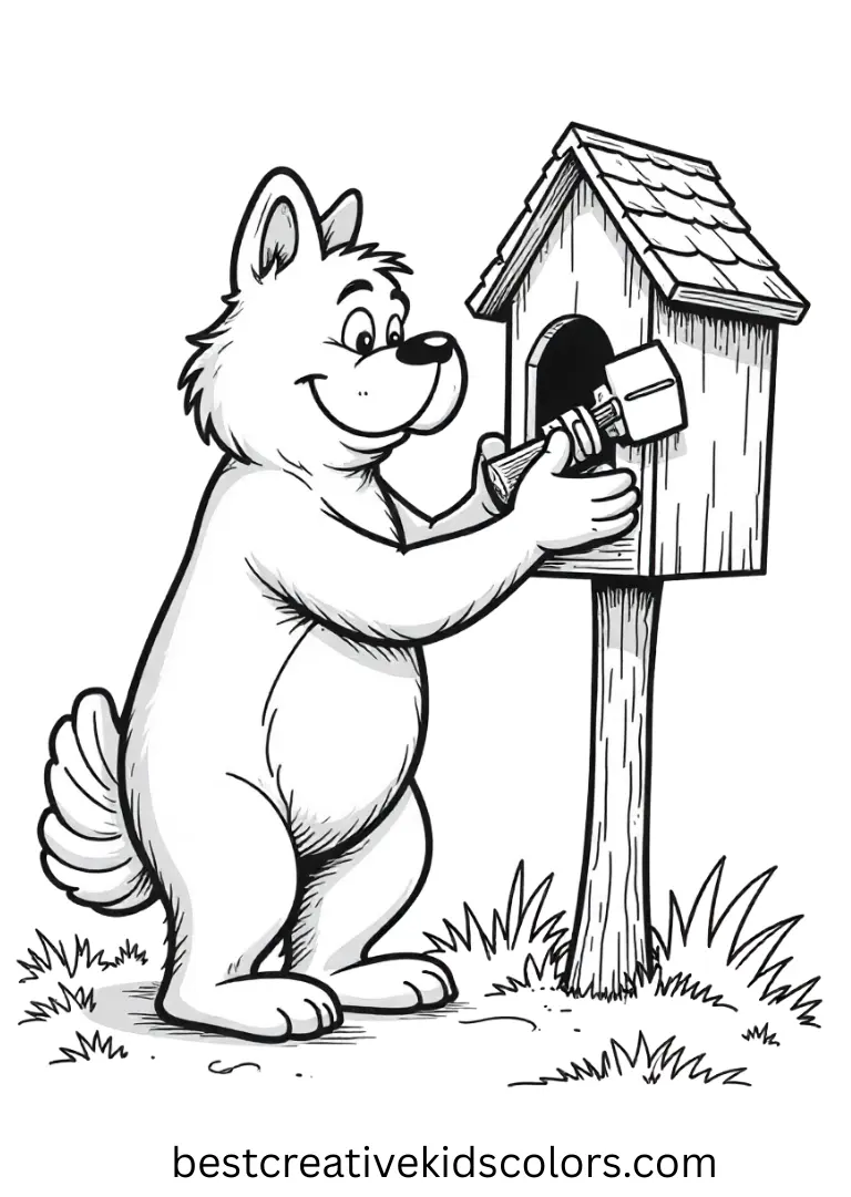 Rocky Build Patrol Paw Patrol Printable Coloring Page